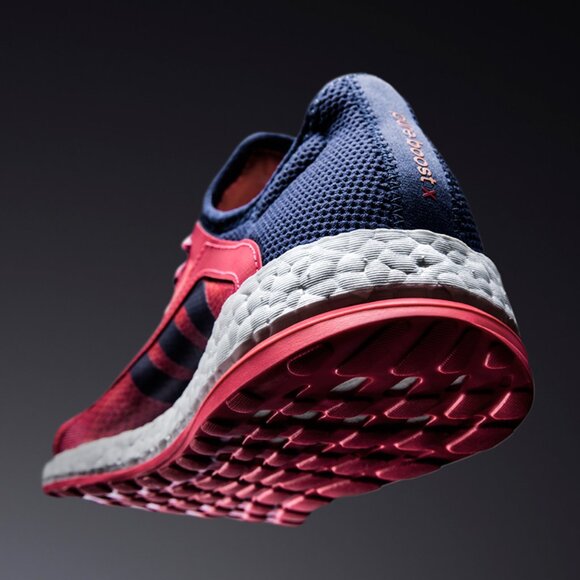 NEW Adidas Pure Boost X AQ6680 White-Navy blue-Red Womens 9.5 US 42 EUR - Picture 12 of 16